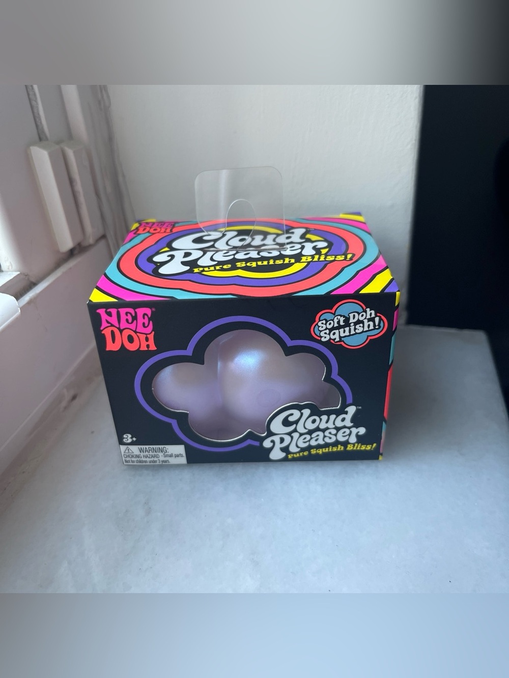 Needoh Cloud Pleaser Soft Squish - Iridescent Pink Brand New